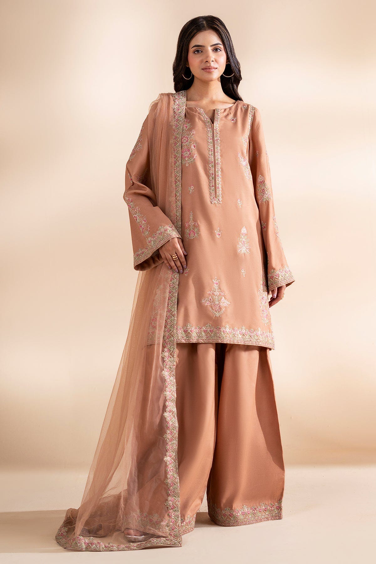 Charizma | Festive Pret | 3-PC Stitched Embroidered CMA-6-398
