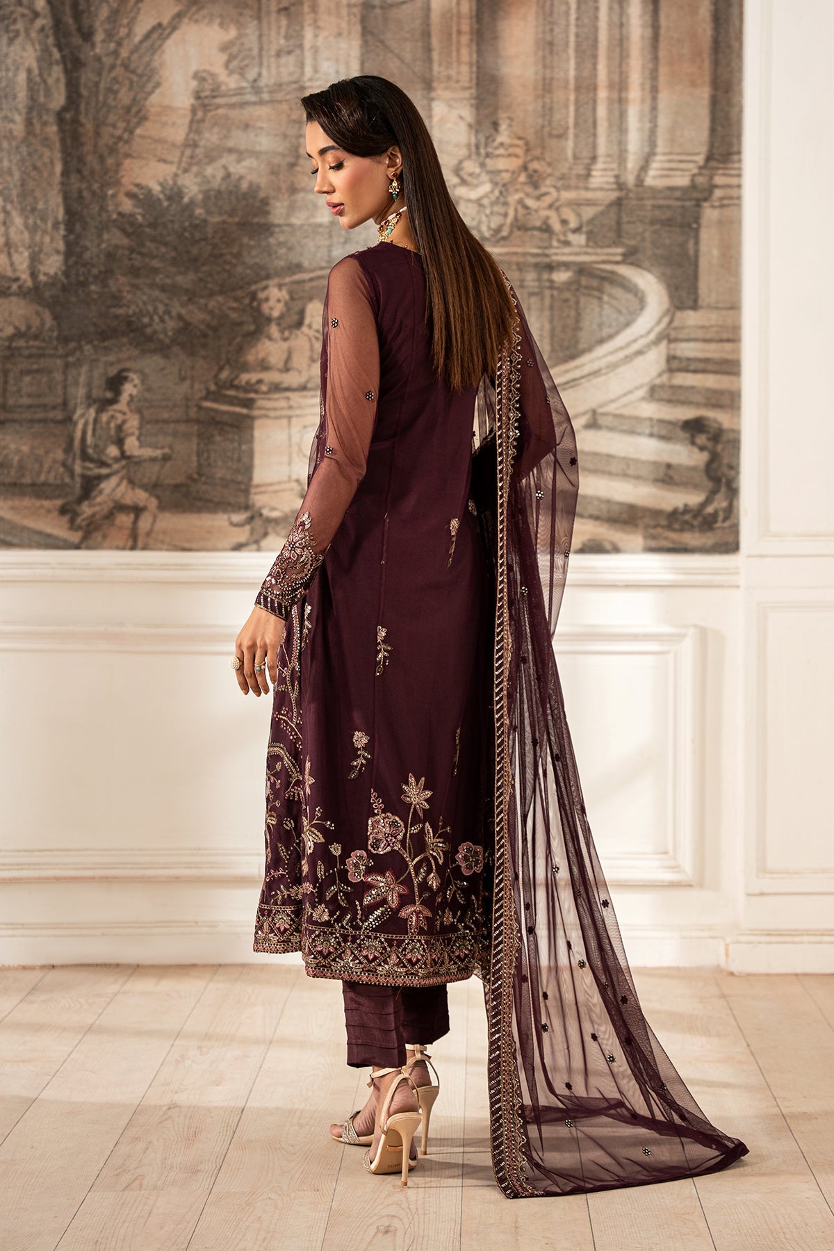Zarif | Formal Edit 25 | ZFE-06 DAHLIA -  Zarif Ladies Clothes - Original Designer Dress - House of Maryam