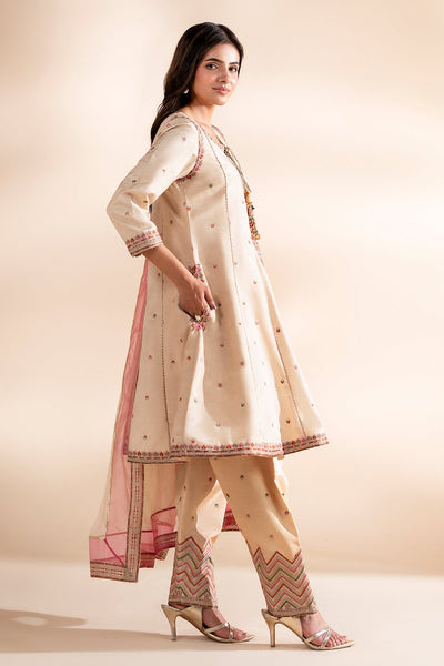 Charizma | Festive Pret | 3-PC Embroidered Silk CMA-6-390