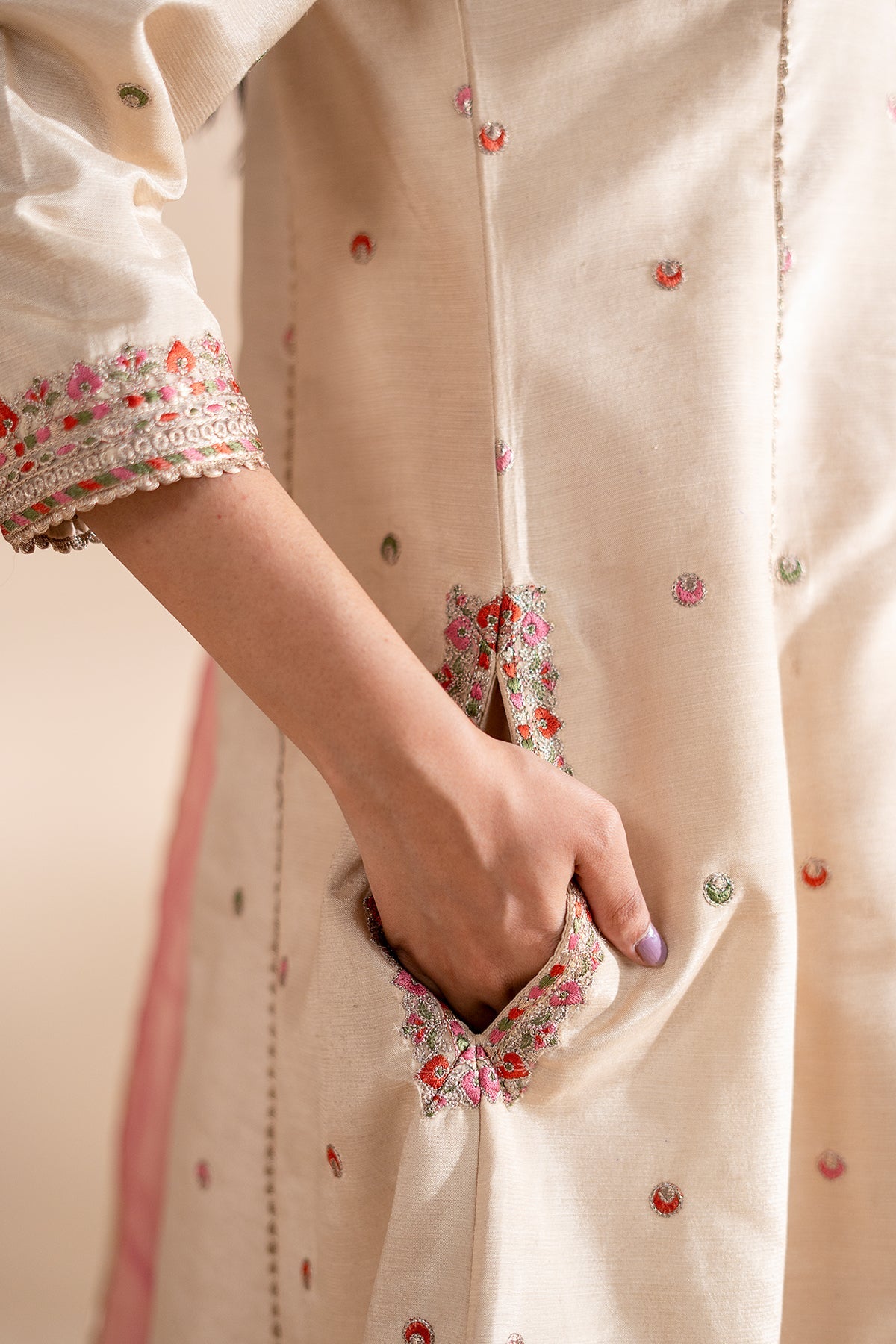 Charizma | Festive Pret | 3-PC Embroidered Silk CMA-6-390, image 5