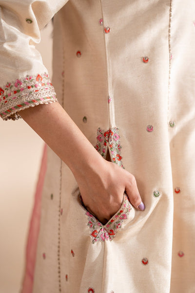 Charizma | Festive Pret | 3-PC Embroidered Silk CMA-6-390
