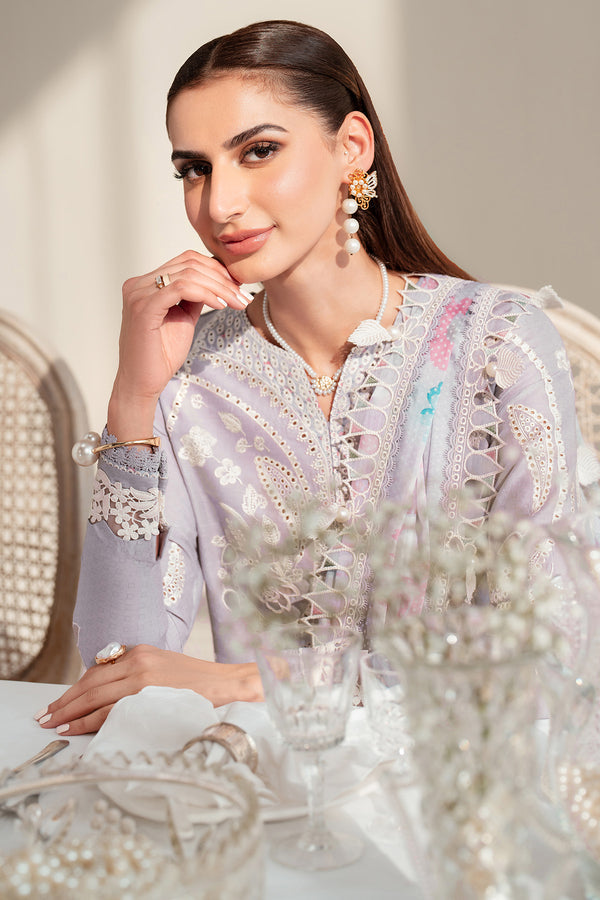 Jazmin | Iris Luxury Lawn 25 | IL'25-D06 -  Jazmin Ladies Clothes - Original Designer Dress - House of Maryam