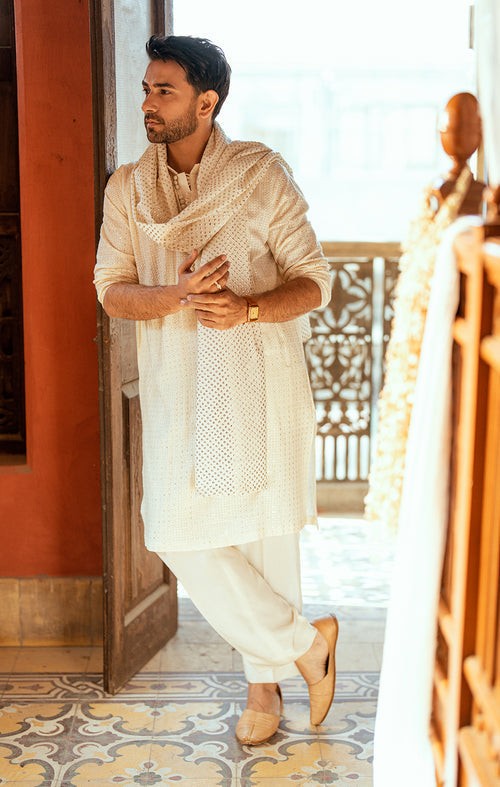 Maya | Dil ki Batain | AHLAM -  Maya MensWear - Original Designer Dress - House of Maryam