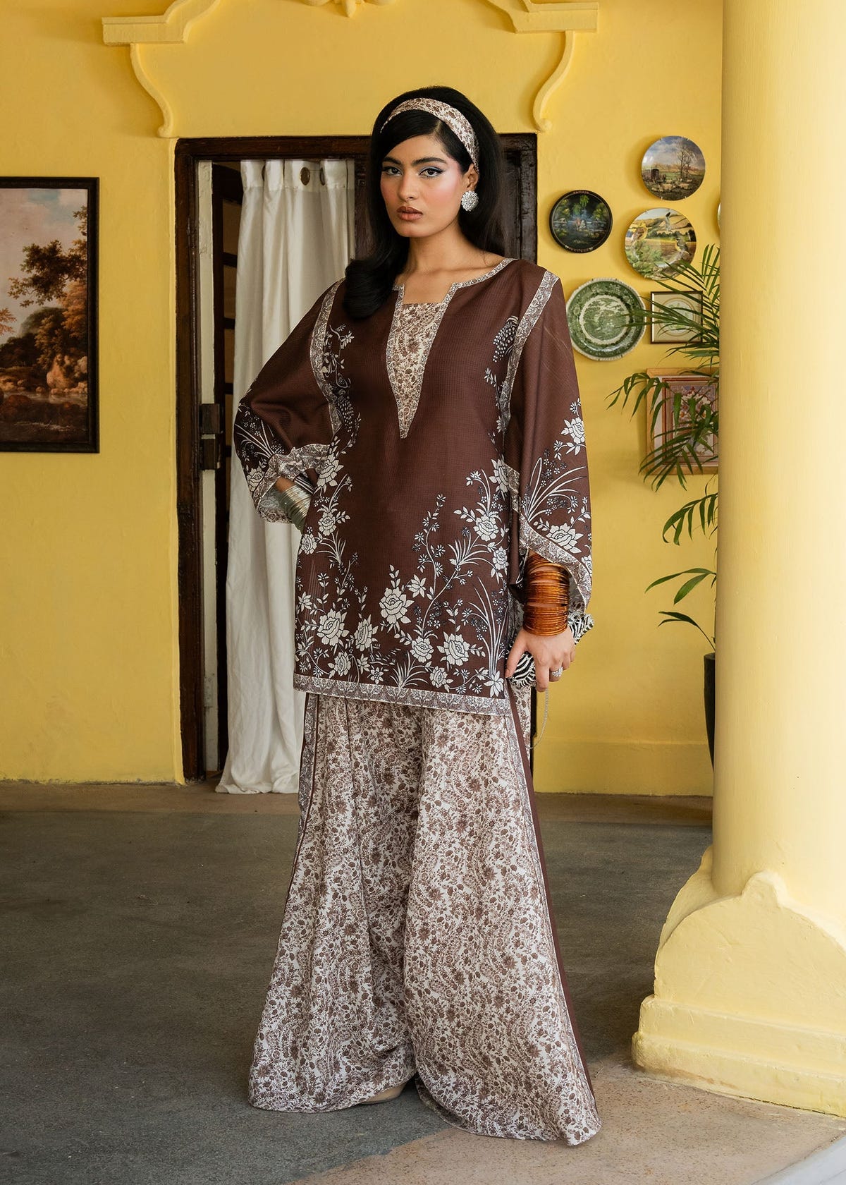 Maria Osama Khan | Retro Lawn 25 | Laleen -  Maria Osama Khan Ladies Clothes - Original Designer Dress - House of Maryam