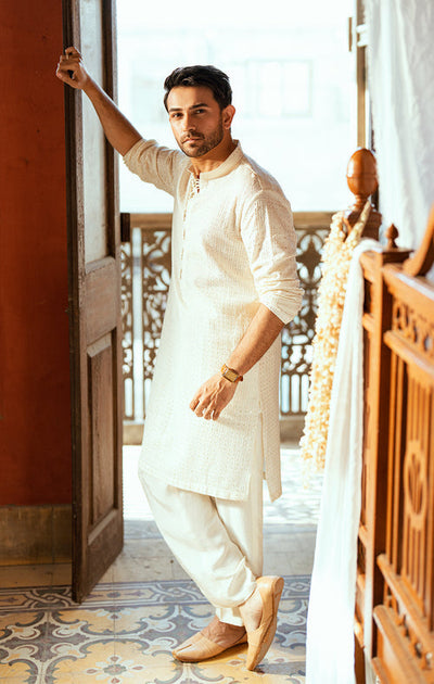 Maya | Dil ki Batain | AHLAM -  Maya MensWear - Original Designer Dress - House of Maryam