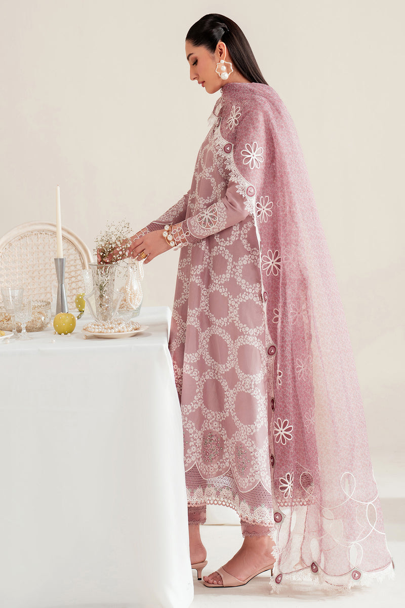 Jazmin | Iris Luxury Lawn 25 | IL'25-D10 -  Jazmin Ladies Clothes - Original Designer Dress - House of Maryam