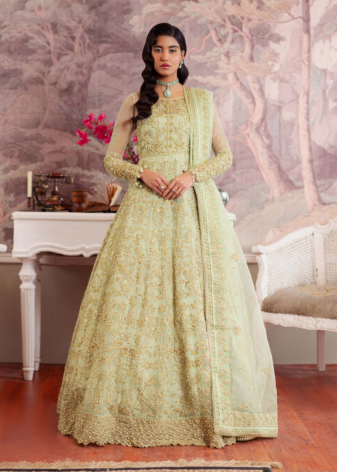 Dastoor | Airah Festive 25 | Opaline -  Dastoor Ladies Clothes -  House of Maryam