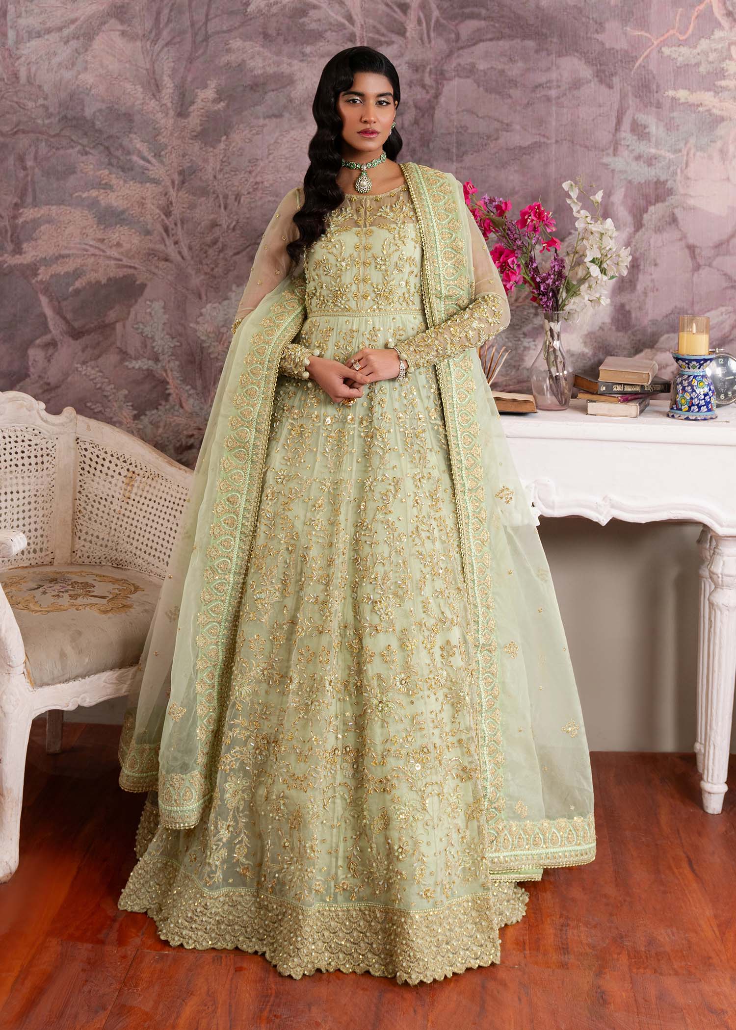 Dastoor | Airah Festive 25 | Opaline -  Dastoor Ladies Clothes -  House of Maryam