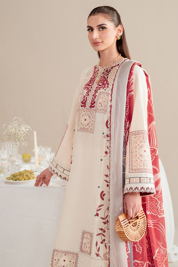 Jazmin | Iris Luxury Lawn 25 | IL'25-D02 -  Jazmin Ladies Clothes - Original Designer Dress - House of Maryam