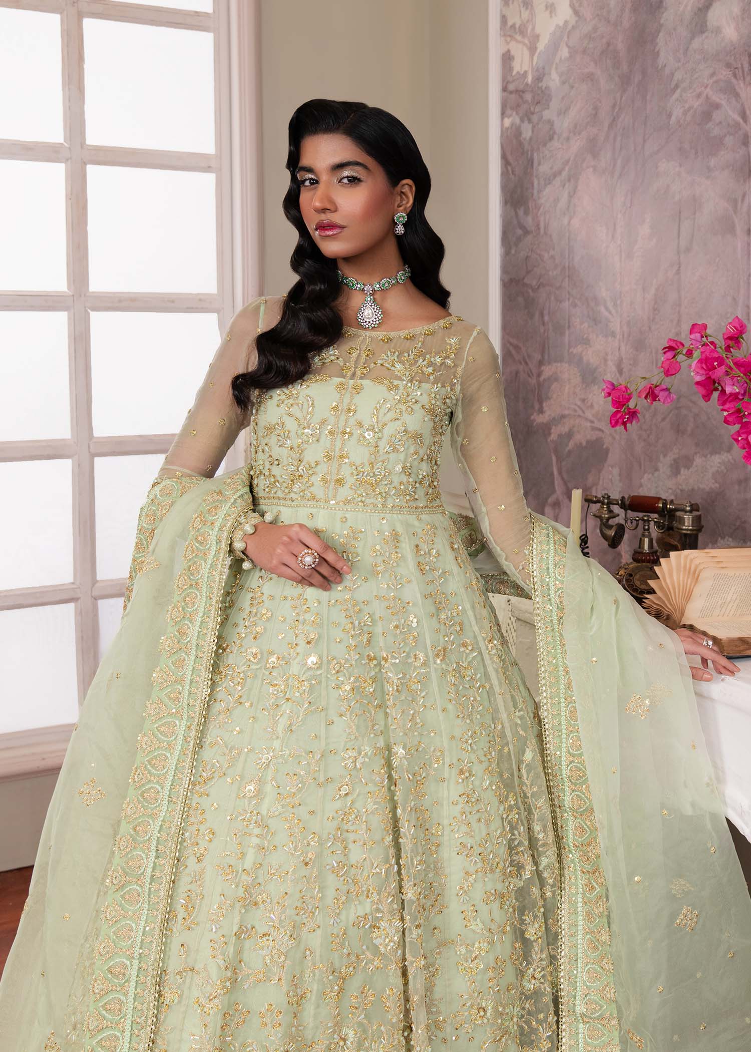 Dastoor | Airah Festive 25 | Opaline -  Dastoor Ladies Clothes -  House of Maryam
