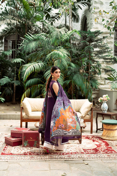 Florent | Eid Edits Luxury Lawn | FEE - 1A -  Florent Ladies Clothes - Original Designer Dress - House of Maryam