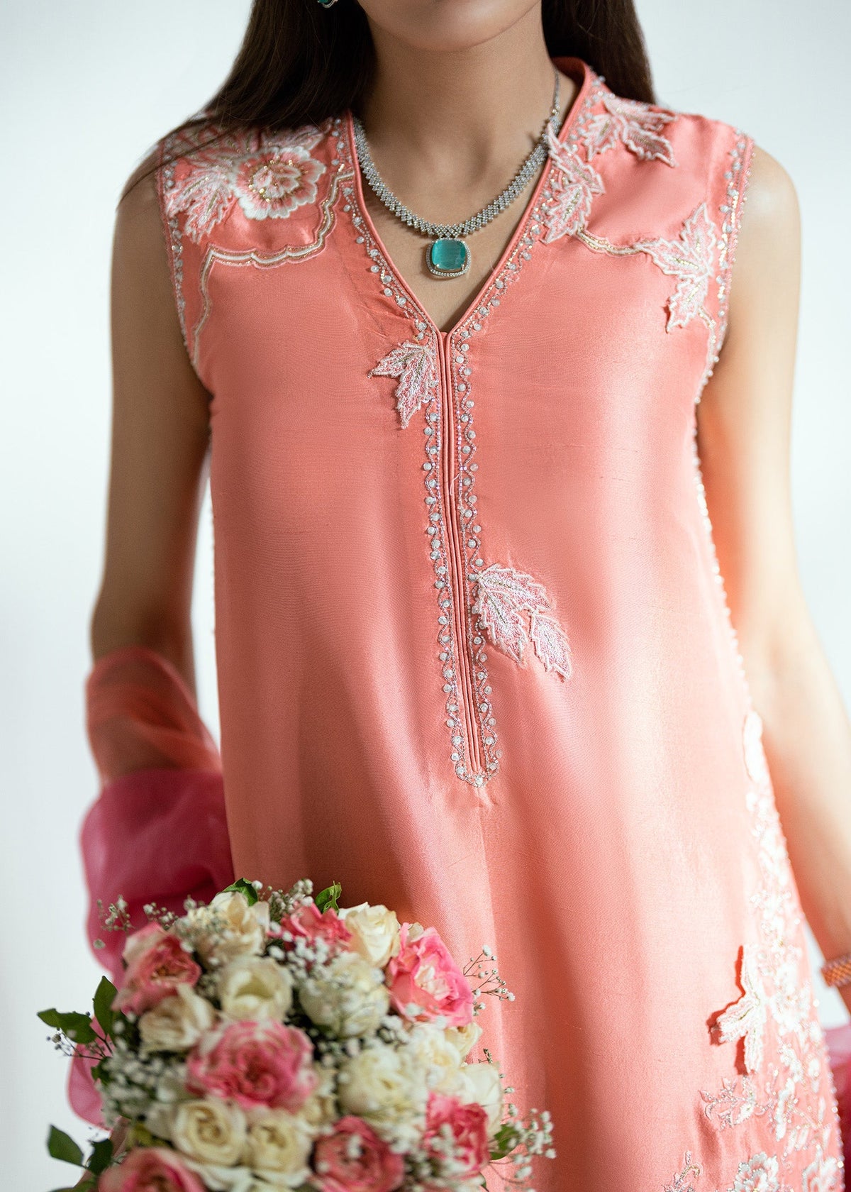 Umsha | Soiree De Rose | Lily Dust -  Umsha Ladies Clothes - Original Designer Dress - House of Maryam
