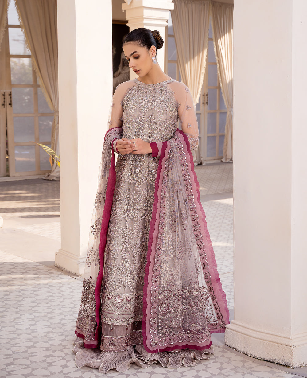 Xenia Formals | Raahi Luxury Formals | SHAIFALI by Designer Xenia Formals - House of Maryam - Pakistani Designer Ethnic Wear in {{ shop.shopifyCountryName }}