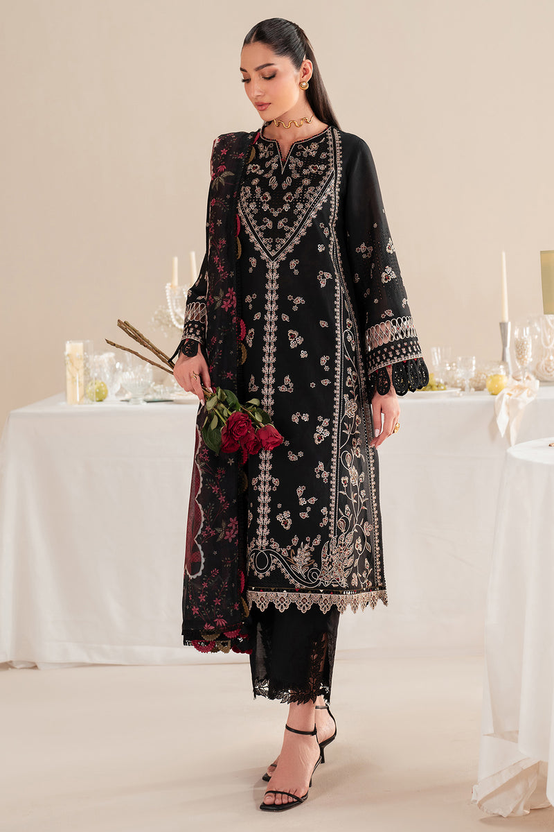 Jazmin | Iris Luxury Lawn 25 | IL'25-D07 -  Jazmin Ladies Clothes - Original Designer Dress - House of Maryam