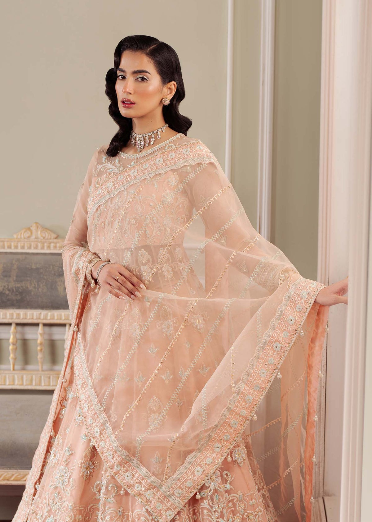 Dastoor | Airah Festive 25 | Cascade -  Dastoor Ladies Clothes - Original Designer Dress - House of Maryam