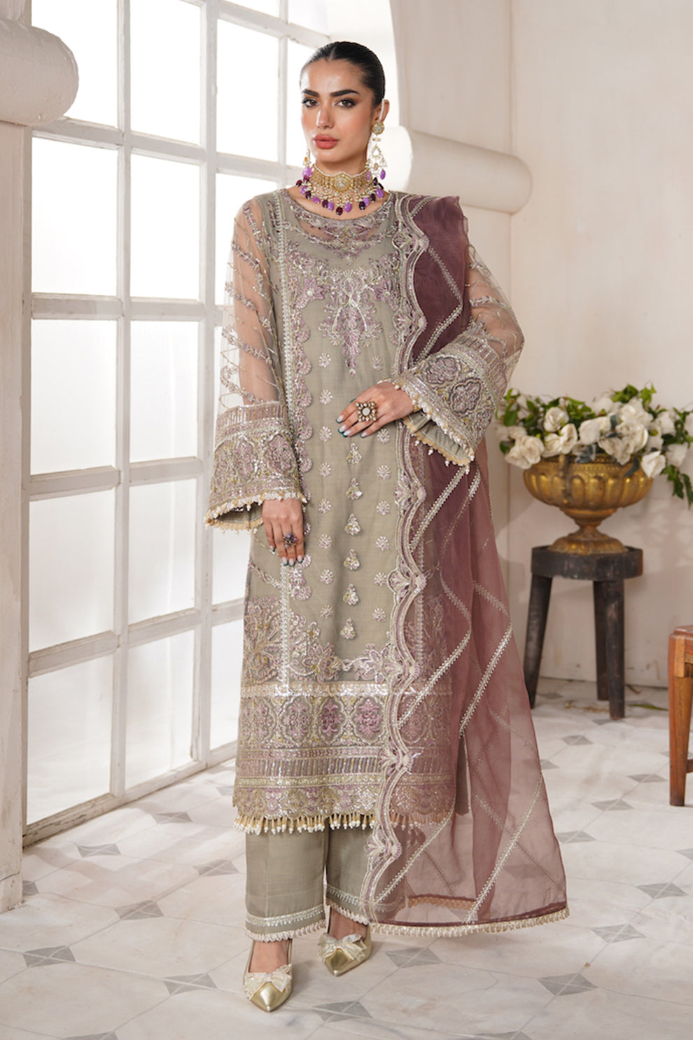 Avyana | Nazeen Festive Edit | Inara -  Avyana Luxury - Original Designer Dress - House of Maryam