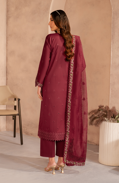 Zarif | Summer Lawn 25 | UNST-LWN-02 SAYAH -  Zarif Ladies Clothes - Original Designer Dress - House of Maryam