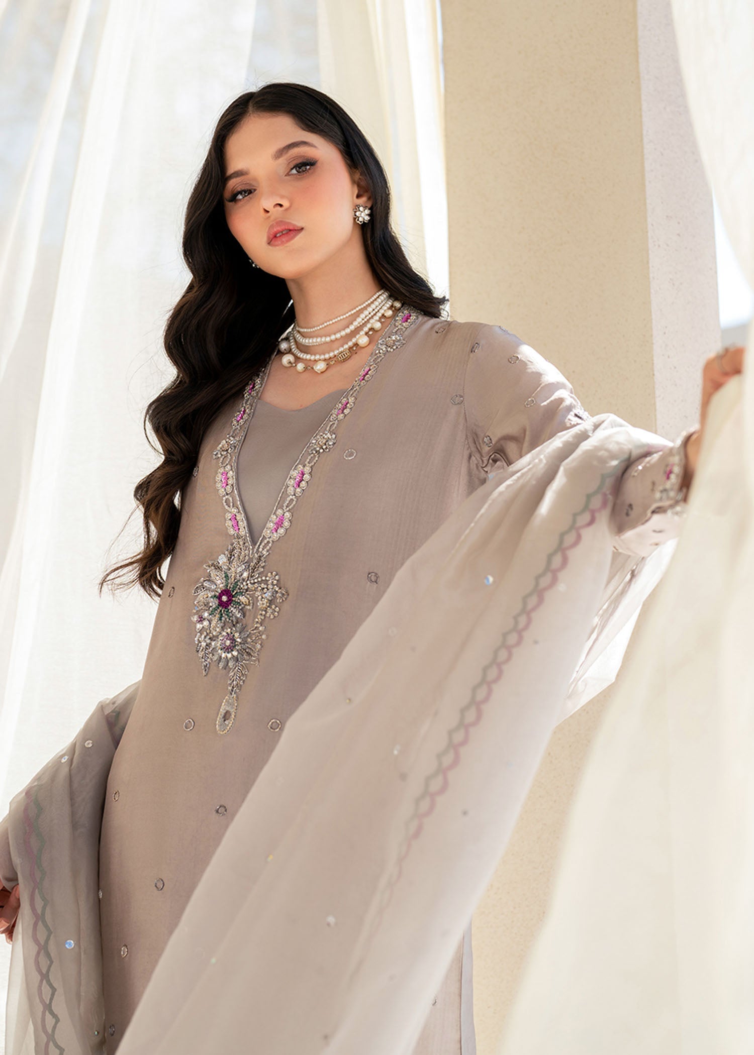 Dastoor | Maahi Luxury Pret 25 | Eris -  Dastoor Ladies Clothes -  House of Maryam