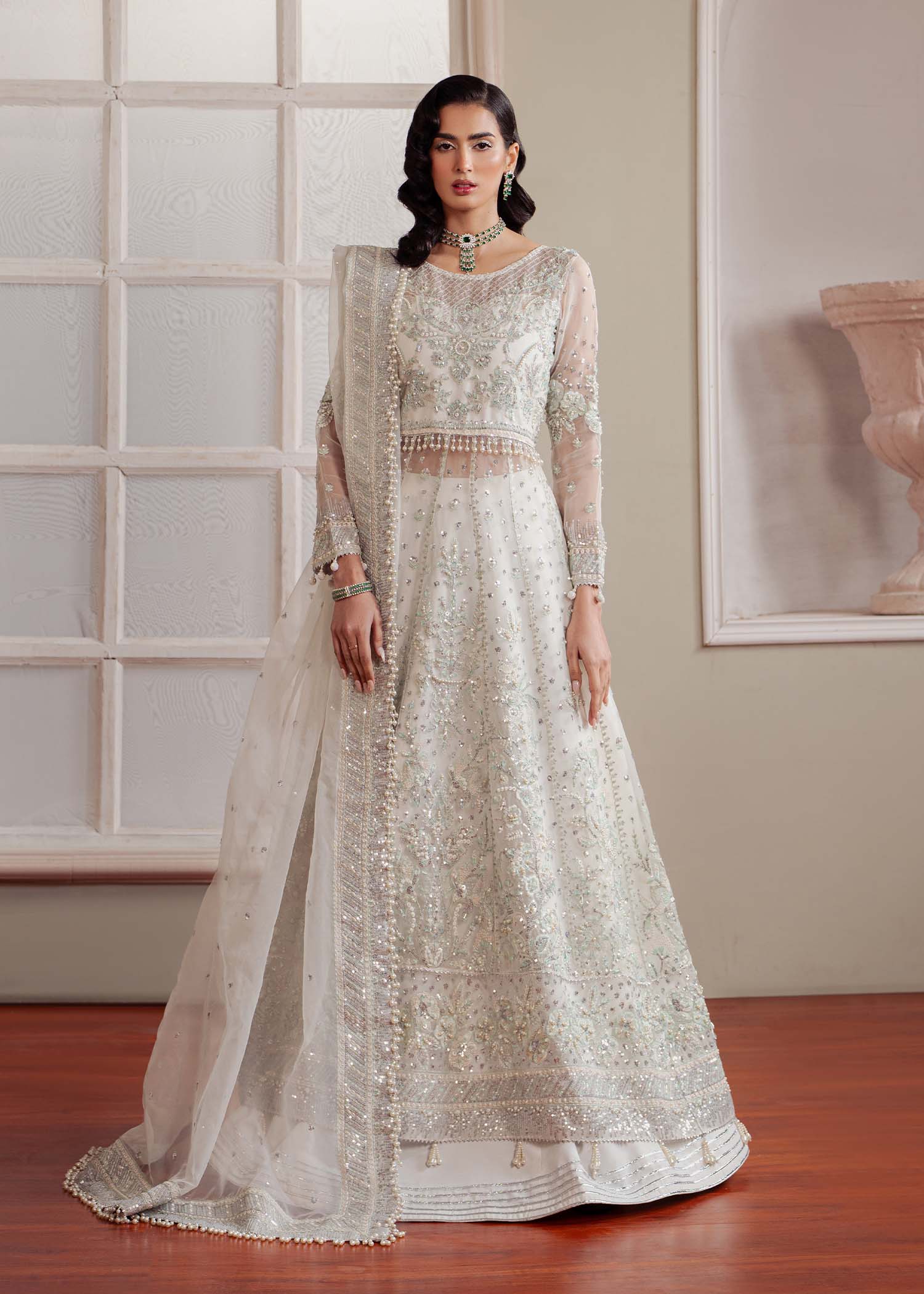 Dastoor | Airah Festive 25 | Glimmer -  Dastoor Ladies Clothes -  House of Maryam