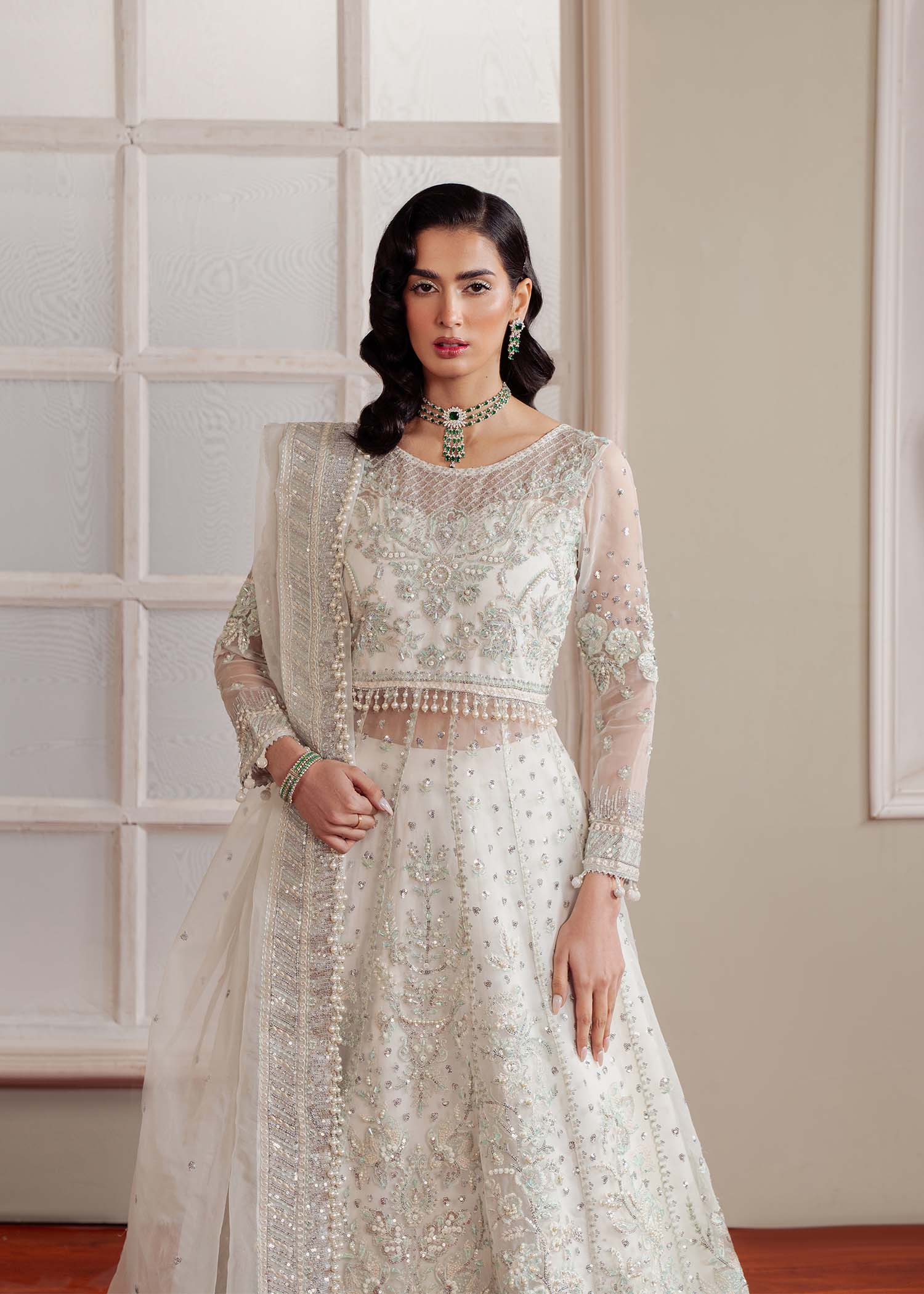 Dastoor | Airah Festive 25 | Glimmer -  Dastoor Ladies Clothes -  House of Maryam