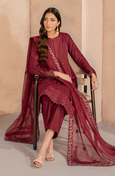 Zarif | Summer Lawn 25 | UNST-LWN-02 SAYAH -  Zarif Ladies Clothes - Original Designer Dress - House of Maryam