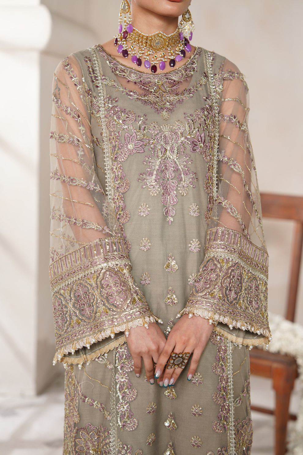 Avyana | Nazeen Festive Edit | Inara -  Avyana Luxury - Original Designer Dress - House of Maryam