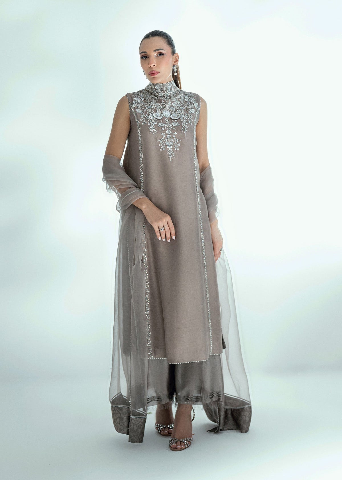 Umsha | Soiree De Rose | Crystal Muse -  Umsha Ladies Clothes - Original Designer Dress - House of Maryam