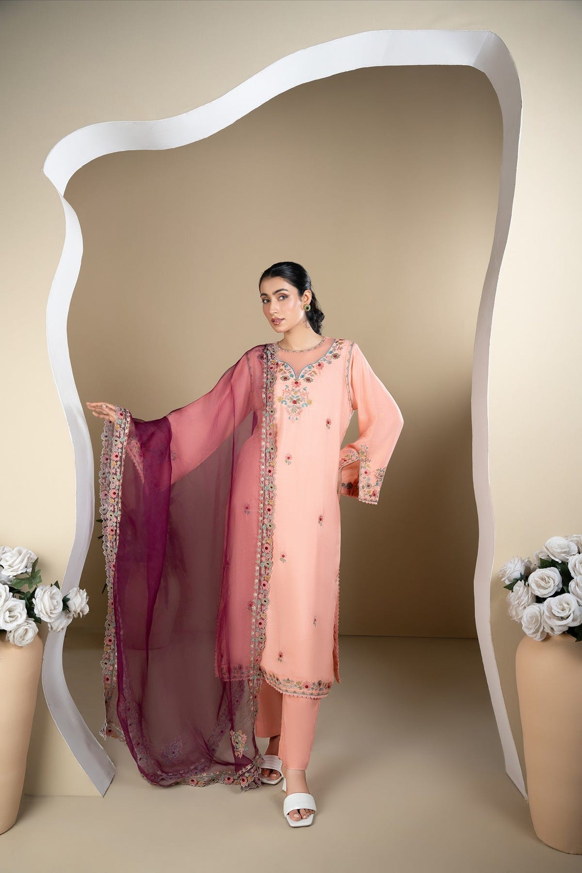 Muntaha | Rumaisa Luxury Pret | Lailani - SFLP03