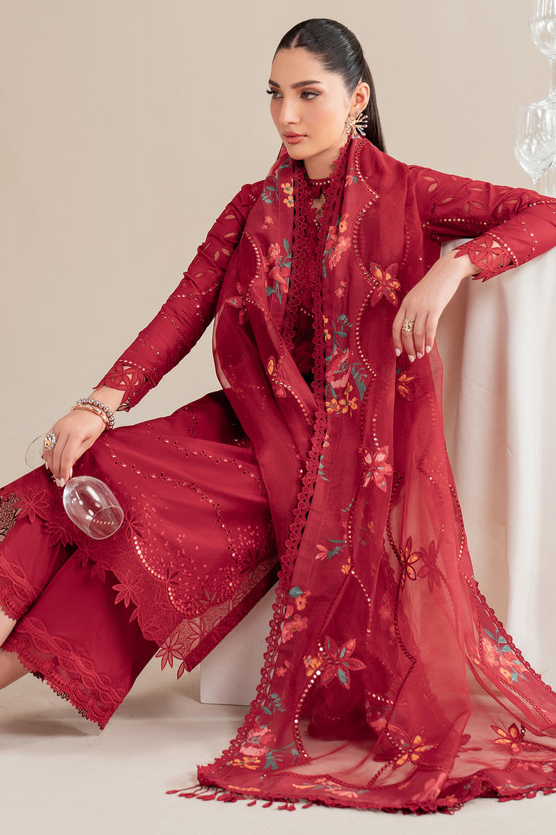 Jazmin | Iris Luxury Lawn 25 | IL'25-D03 -  Jazmin Ladies Clothes - Original Designer Dress - House of Maryam