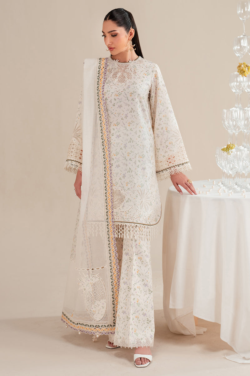 Jazmin | Iris Luxury Lawn 25 | IL'25-D09 -  Jazmin Ladies Clothes - Original Designer Dress - House of Maryam