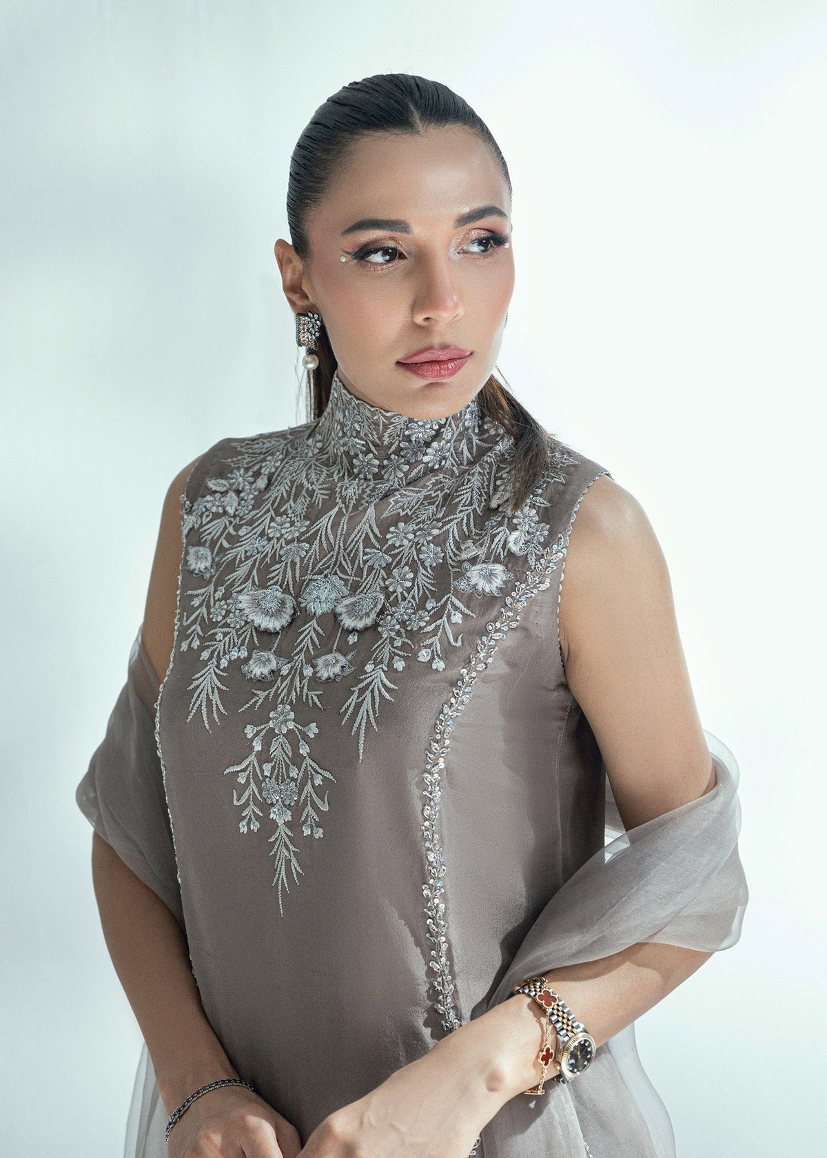 Umsha | Soiree De Rose | Crystal Muse -  Umsha Ladies Clothes - Original Designer Dress - House of Maryam