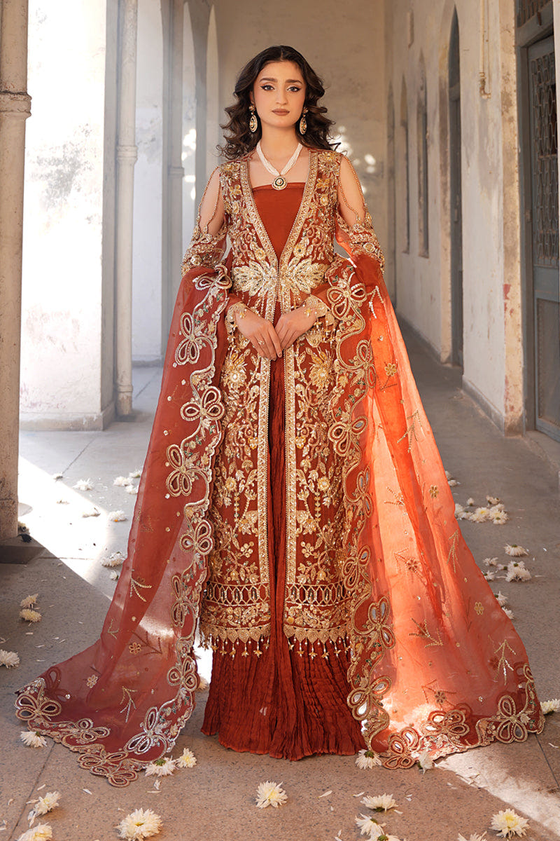 Maryams | Zeenat Luxury Formals | Folk Magic - Z-06 -  Maryams Ladies Clothes - Original Designer Dress - House of Maryam