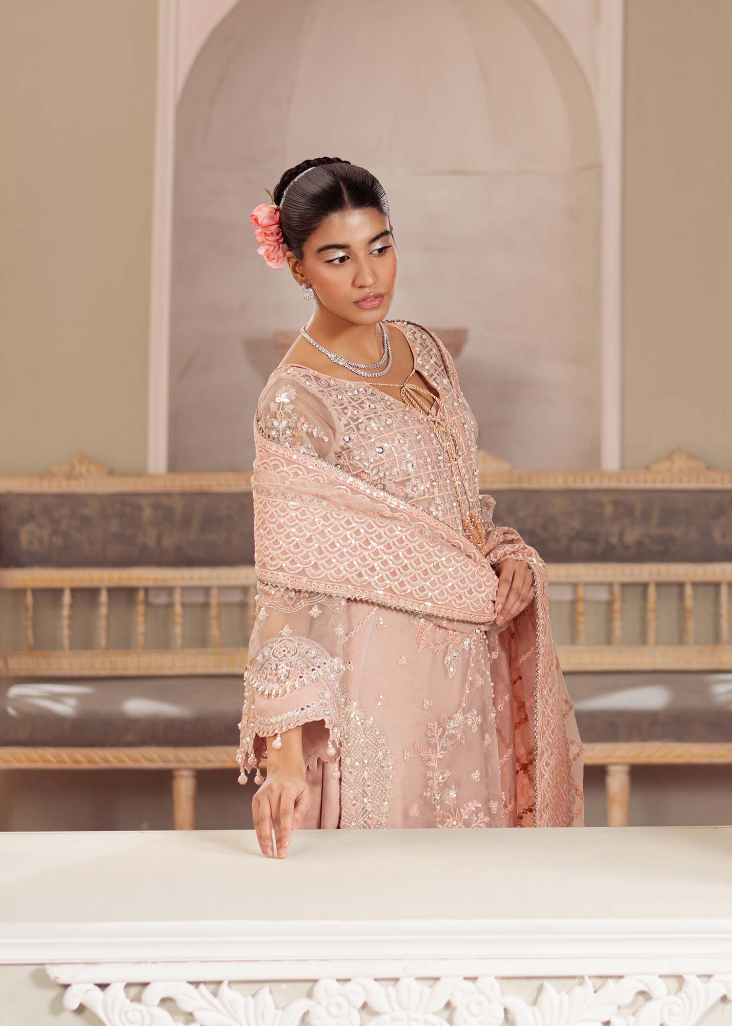 Dastoor | Airah Festive 25 | Chantilly -  Dastoor Ladies Clothes -  House of Maryam
