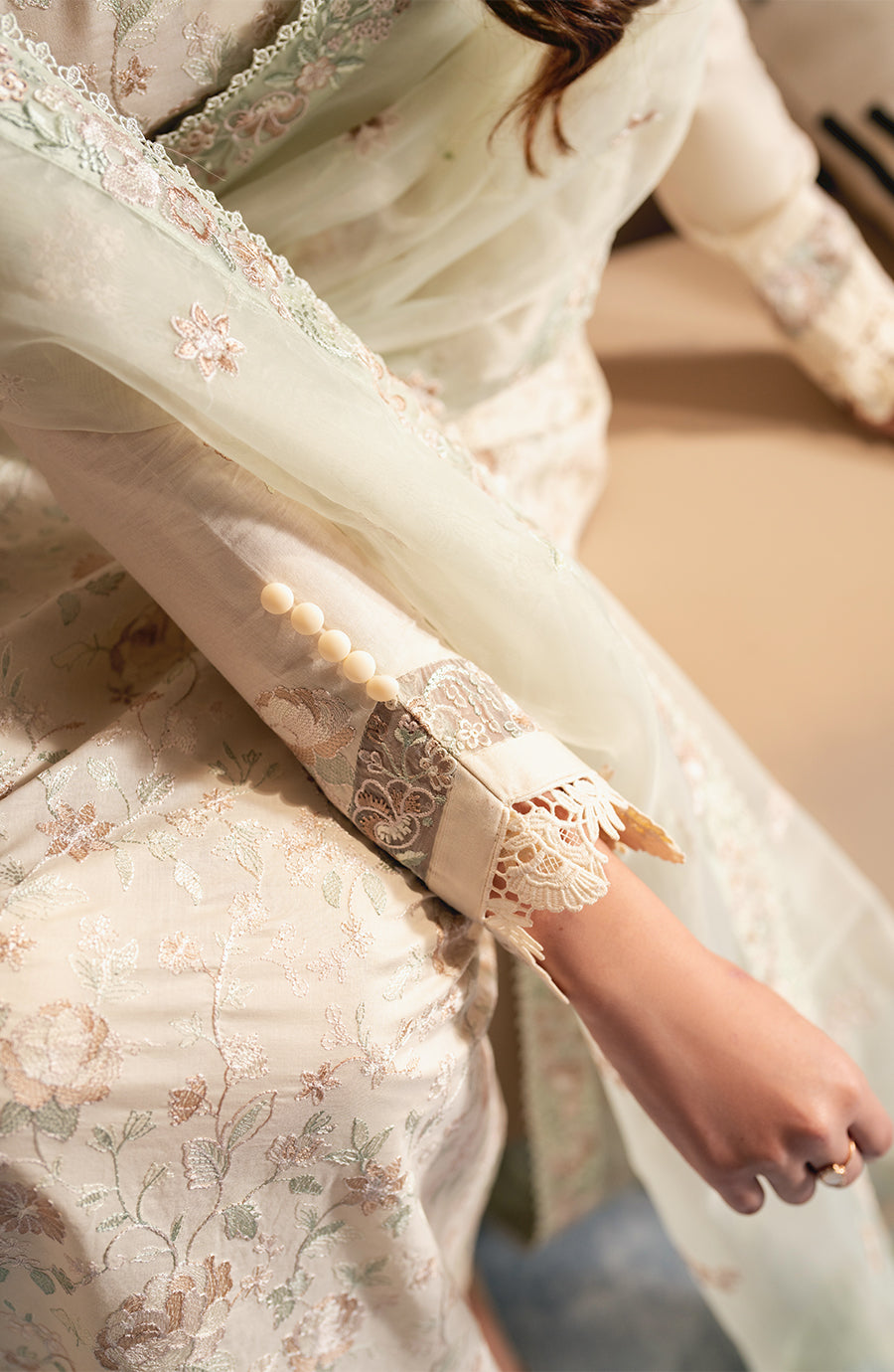 Zarif | Summer Lawn 25 |UNST-LWN-01 DAHEER -  Zarif Ladies Clothes - Original Designer Dress - House of Maryam
