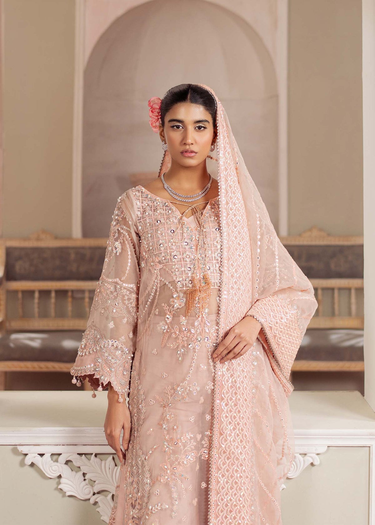 Dastoor | Airah Festive 25 | Chantilly -  Dastoor Ladies Clothes - Original Designer Dress - House of Maryam