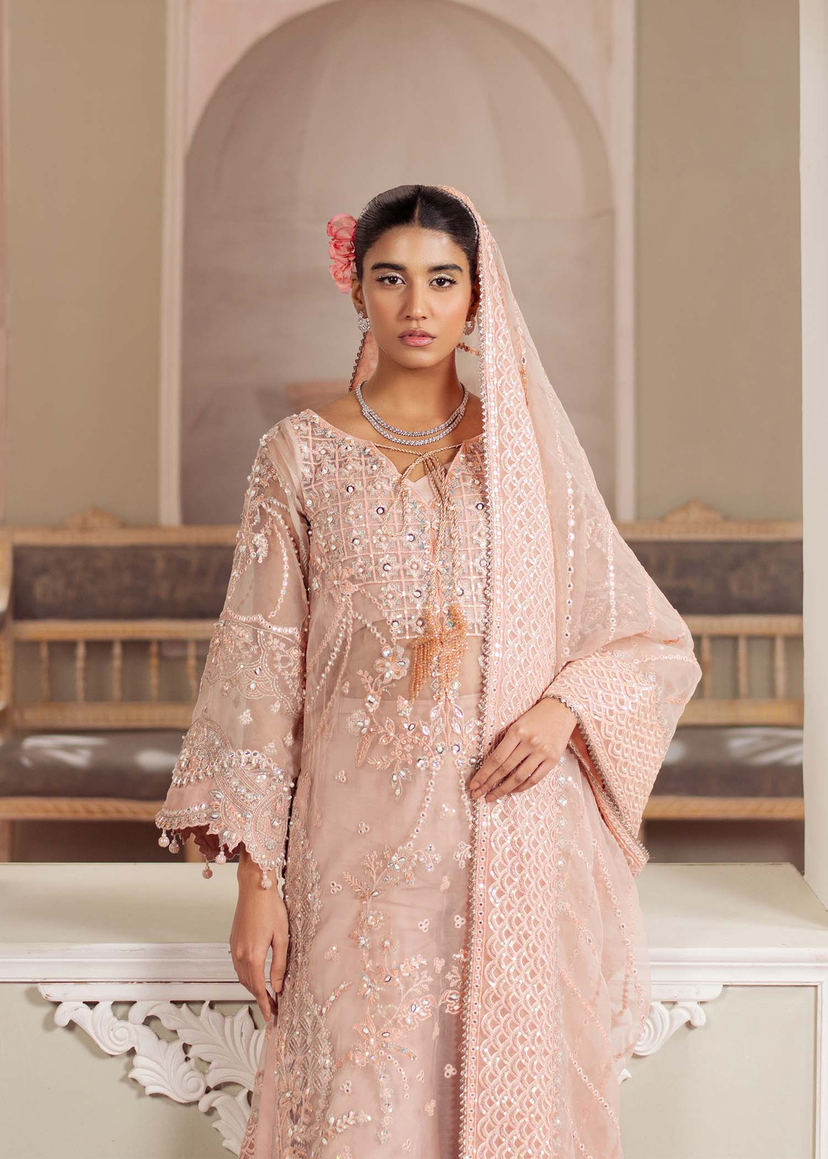 Dastoor | Airah Festive 25 | Chantilly -  Dastoor Ladies Clothes - Original Designer Dress - House of Maryam