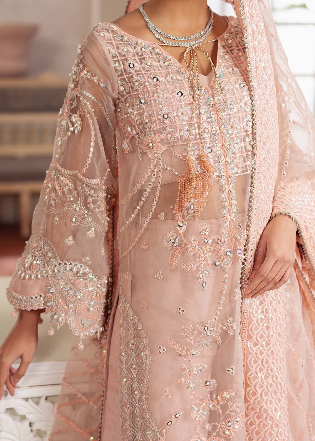 Dastoor | Airah Festive 25 | Chantilly -  Dastoor Ladies Clothes - Original Designer Dress - House of Maryam