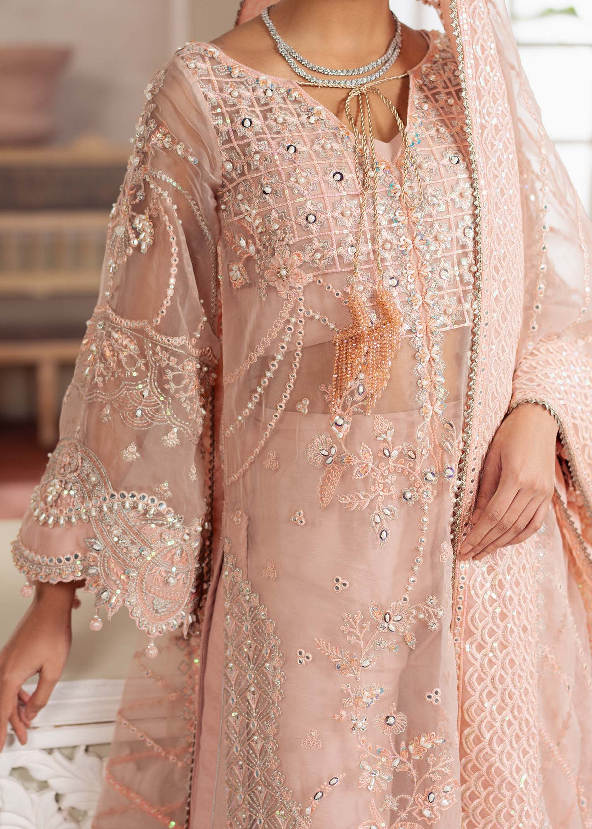 Dastoor | Airah Festive 25 | Chantilly -  Dastoor Ladies Clothes - Original Designer Dress - House of Maryam