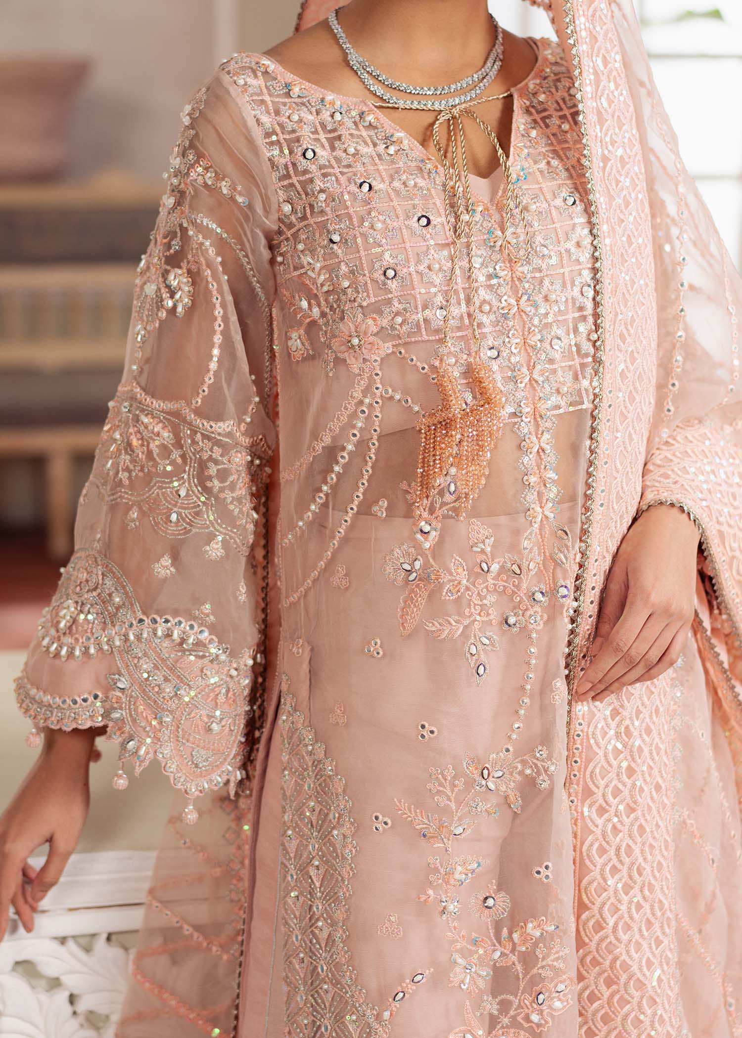 Dastoor | Airah Festive 25 | Chantilly -  Dastoor Ladies Clothes -  House of Maryam
