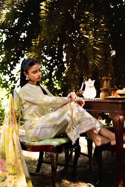 Neeshay | Summer Lines Printkari | SUNSPLASH -  Afrozeh Luxury - Original Designer Dress - House of Maryam