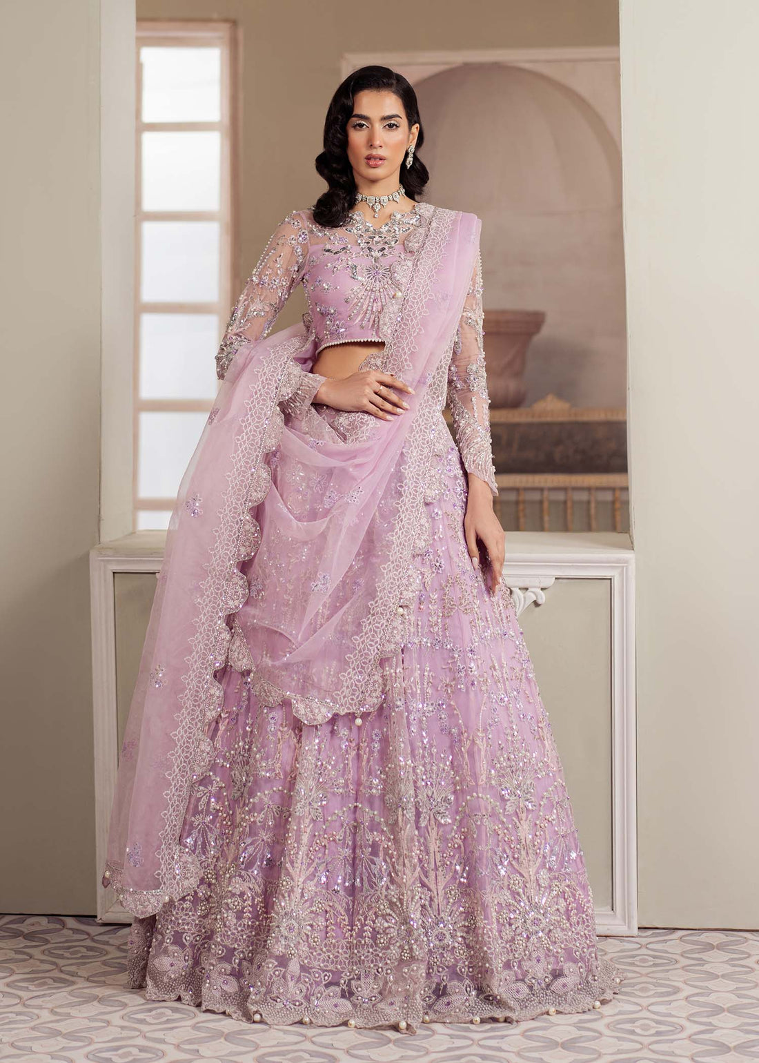 Dastoor | Airah Festive 25 | Lustre -  Dastoor Ladies Clothes -  House of Maryam