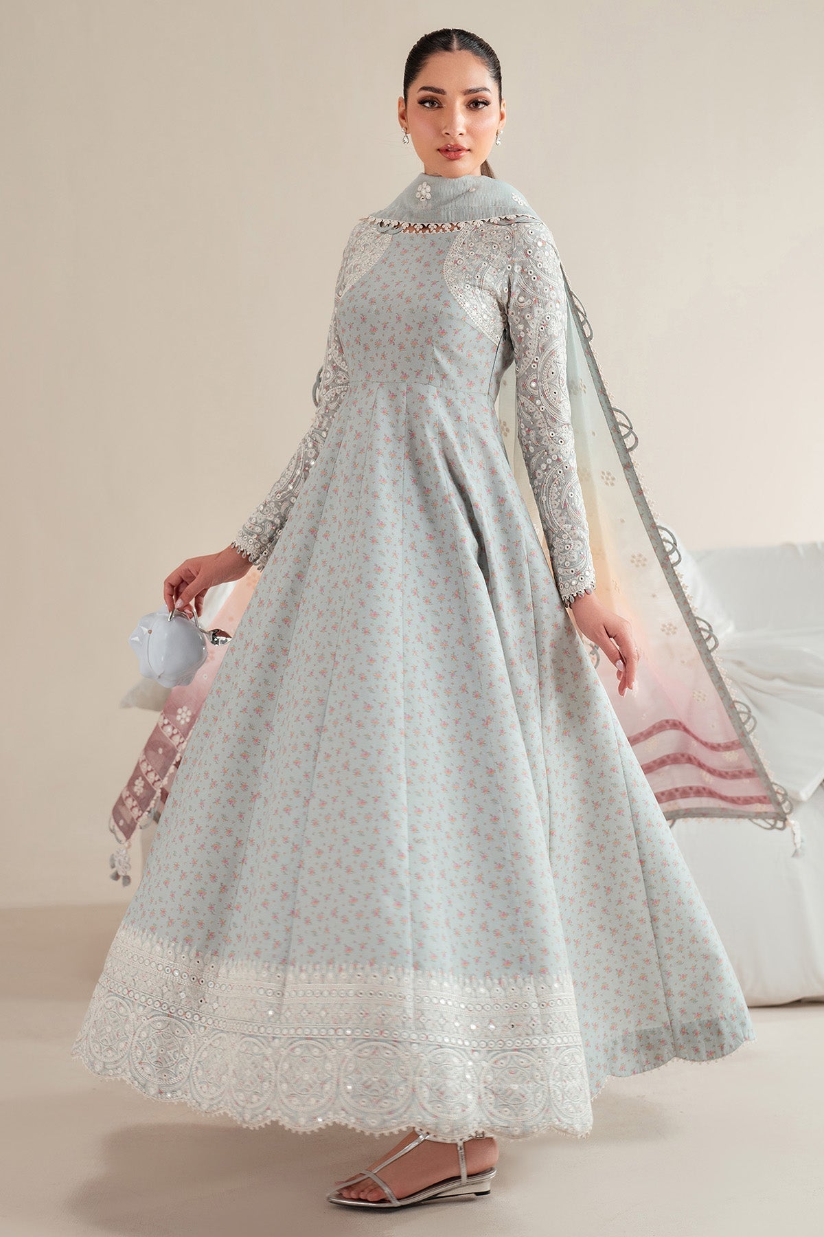 Jazmin | Iris Luxury Lawn 25 | IL'25-D04 -  Jazmin Ladies Clothes - Original Designer Dress - House of Maryam