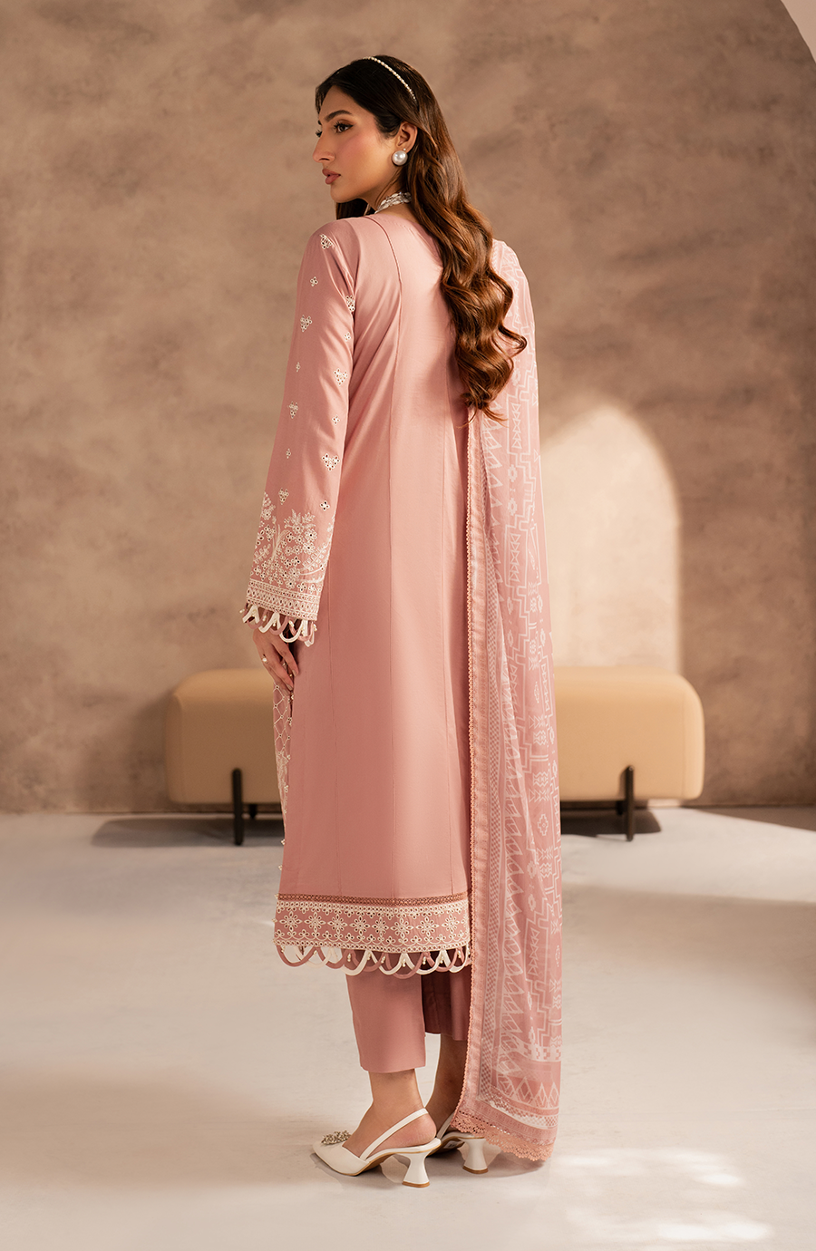 Zarif | Summer Lawn 25 | UNST-LWN-07 ANEEMA -  Zarif Ladies Clothes - Original Designer Dress - House of Maryam