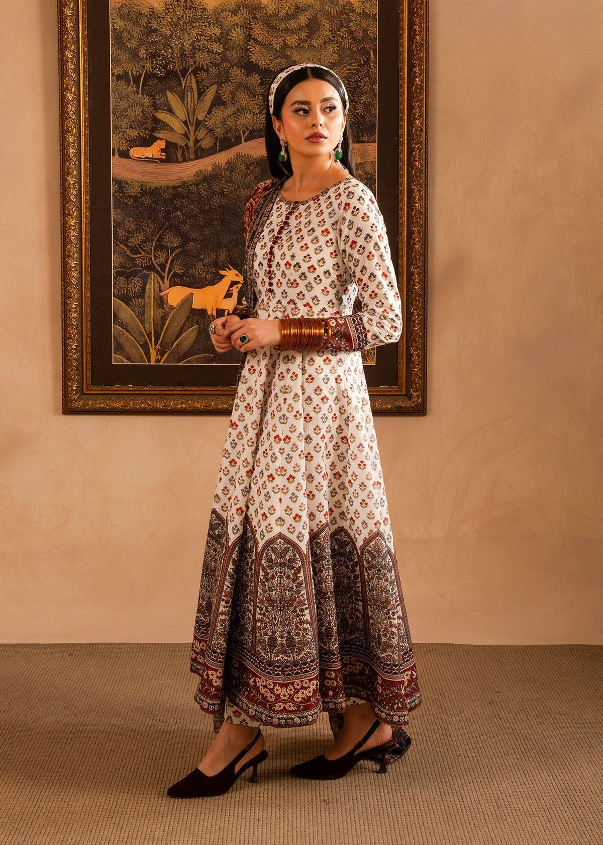 Maria Osama Khan | Retro Lawn 25 | Nair -  Maria Osama Khan Ladies Clothes - Original Designer Dress - House of Maryam
