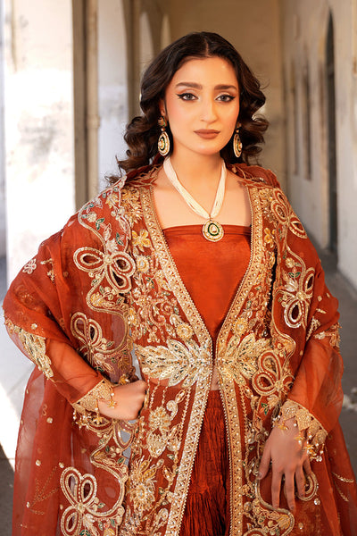 Maryams | Zeenat Luxury Formals | Folk Magic - Z-06 -  Maryams Ladies Clothes - Original Designer Dress - House of Maryam
