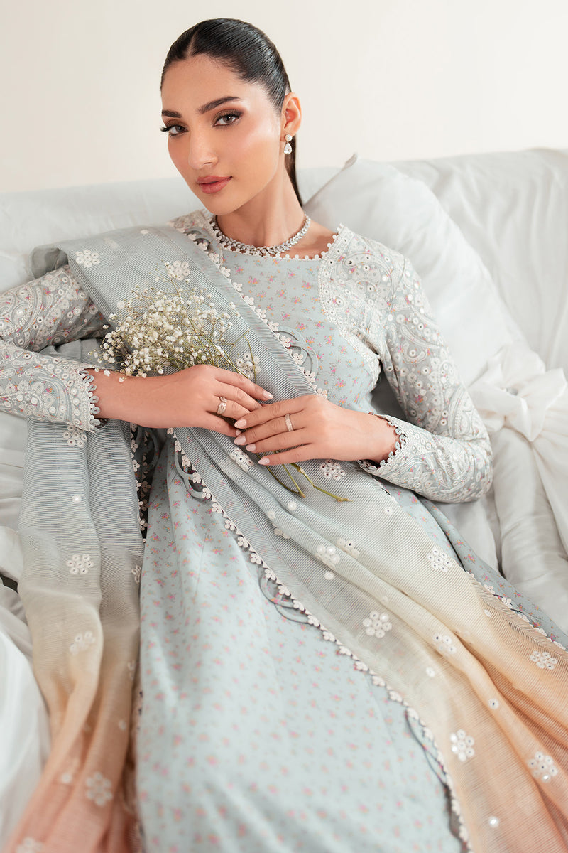 Jazmin | Iris Luxury Lawn 25 | IL'25-D04 -  Jazmin Ladies Clothes - Original Designer Dress - House of Maryam