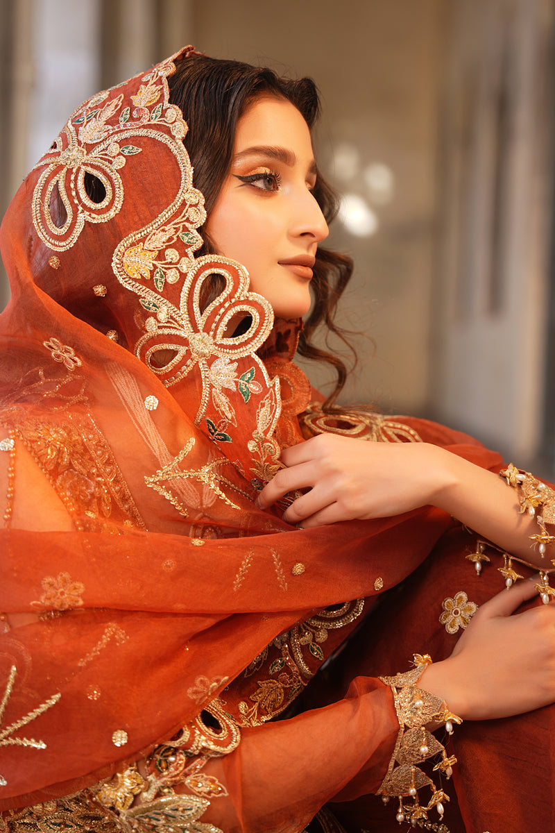 Maryams | Zeenat Luxury Formals | Folk Magic - Z-06 -  Maryams Ladies Clothes - Original Designer Dress - House of Maryam