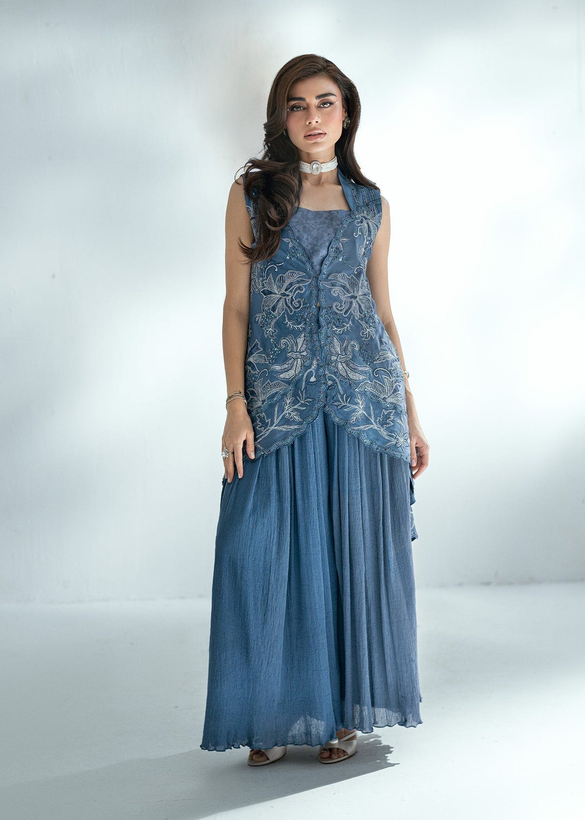Umsha | Soiree De Rose | Soft Spell -  Umsha Ladies Clothes - Original Designer Dress - House of Maryam