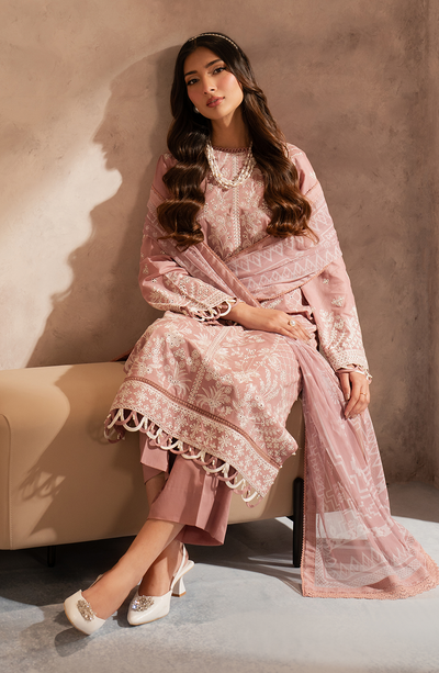 Zarif | Summer Lawn 25 | UNST-LWN-07 ANEEMA -  Zarif Ladies Clothes - Original Designer Dress - House of Maryam