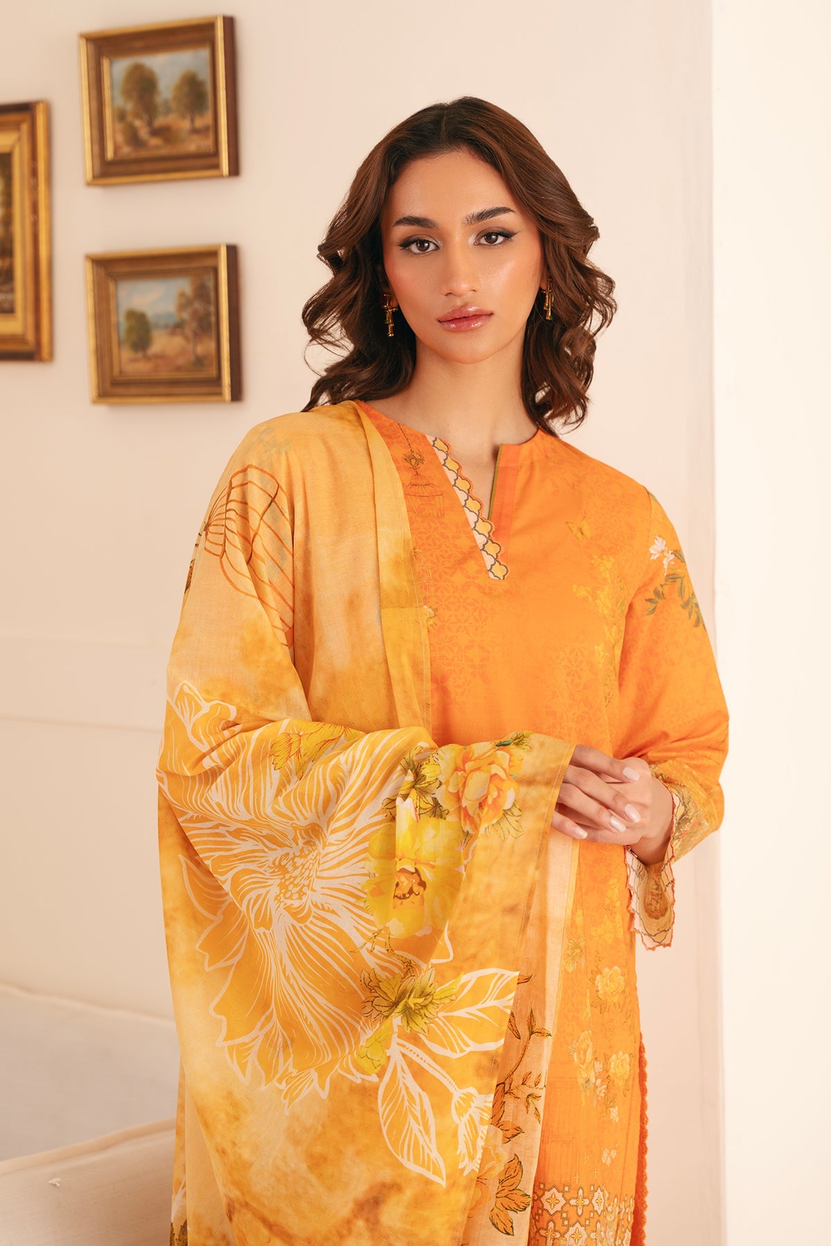 Sahar | Selene 25 | Sunset Garden -  Sahar Ladies Clothes - Original Designer Dress - House of Maryam